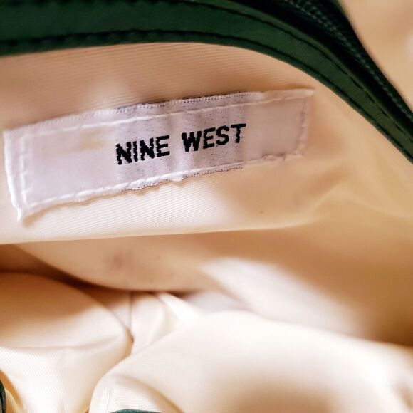 Nine West Handbag Colorful Batik Floral Pink/Teal/Yellow/Green 2 Handle Options - Picture 12 of 12